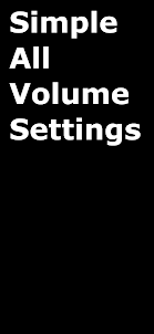 Volume Controller Simplest