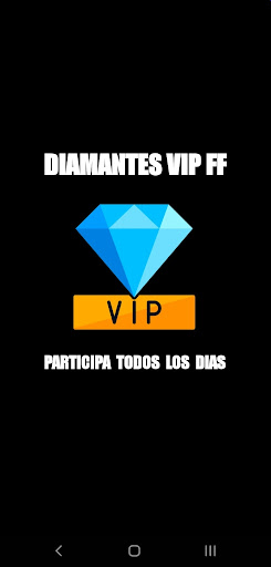 Android application DIAMANTES VIP FF screenshort