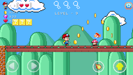 Super Bros World 1985: Running