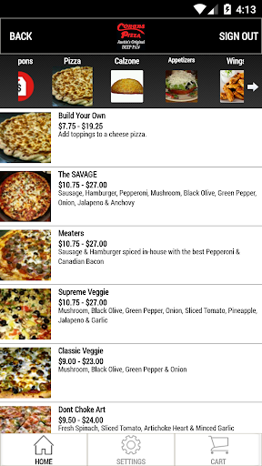 Conans Pizza Screen 3