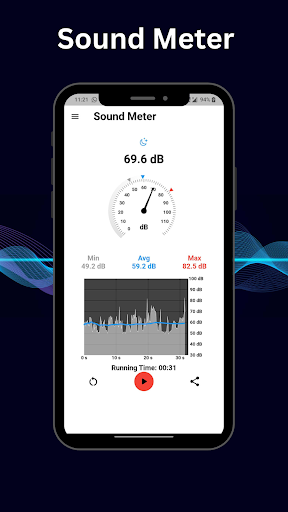 Sound Meter PRO Screen 2