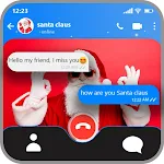 Cover Image of Unduh fake call video santa calls  APK