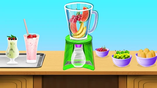 Fruit Blender Juice Maker Game