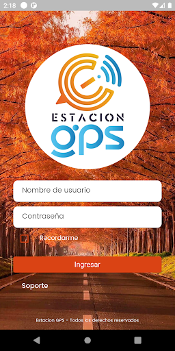 Android application Estacion GPS screenshort