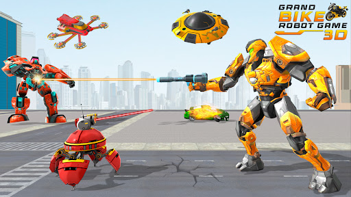Bike Robot Shooting: War Games Screen 3