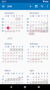 aCalendar+ Kalender & Tasks Screenshot
