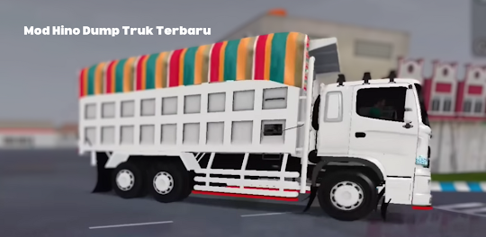 Mod Bussid Hino Dump Truck V2