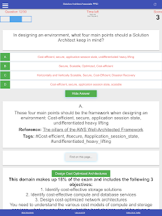 AWS SAA Solutions Architect As Screenshot
