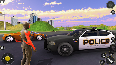 Spider Rope Hero Gangster: Crime City Simulator 3Dのおすすめ画像4