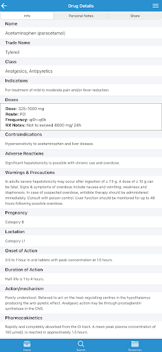RM Rx Resource for Midwives Screen 3