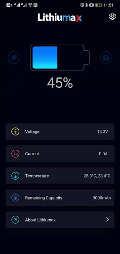 Android application Lithiumax screenshort