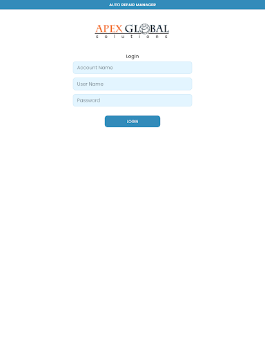 Android application Auto Repair Manager screenshort