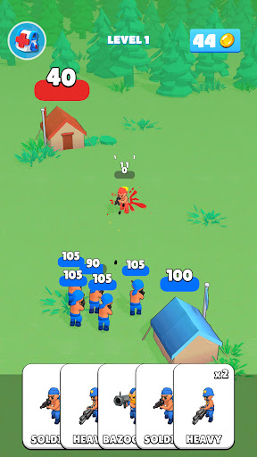 Android application Battle Card War screenshort