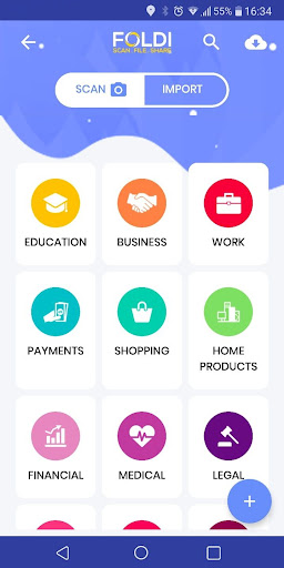 Android application FOLDI: Smartphone file manager screenshort