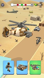 Shape Transform Race Army Game 5