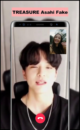 TREASURE Asahi Fake Call Screen 3