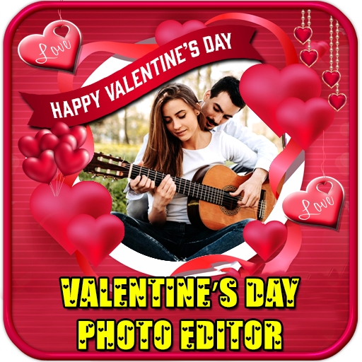 Valentines Day Photo Editor  Icon