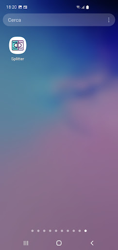 Android application Splitter 3 screenshort