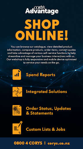 Android application Corys Advantage screenshort