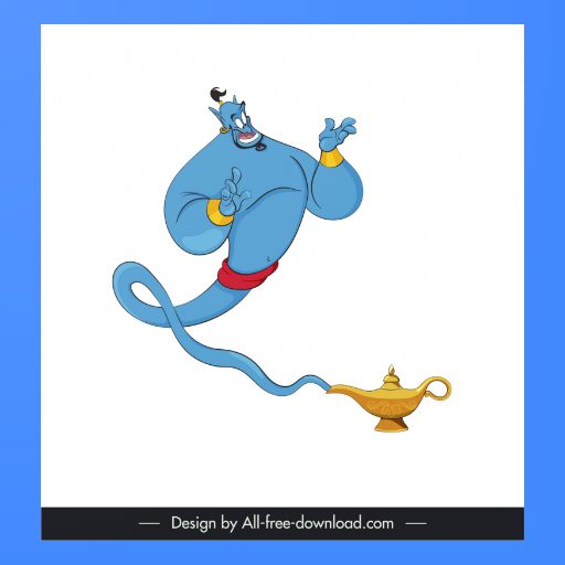 Aladdin Lamp - Flying Lamp logo