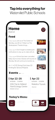 Android application Watervliet Public Schools screenshort