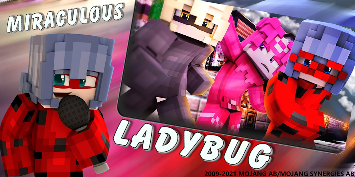 Screenshot 4 Noir LadyBug Mod: Miraculeuse android