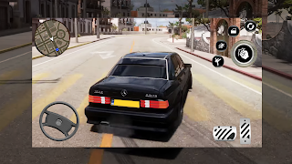 Mercedes 190E Auto Grand Drive - Screenshot 1