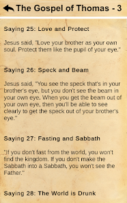 The Gospel of Thomas::Appstore for Android