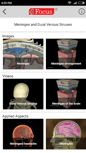 NEUROANATOMY - Digital Atlas Screen 3