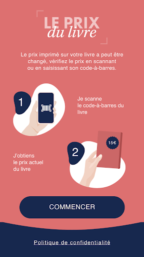 Android application Le Prix du Livre screenshort