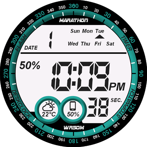 Digital One Watch Face Latest Icon