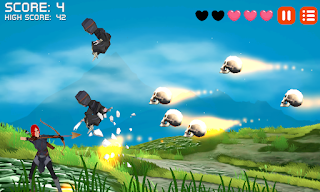 Zombies and Huntress Archery - Screenshot 2