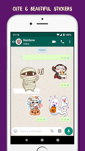 Halloween Emoji Stickers Screen 3