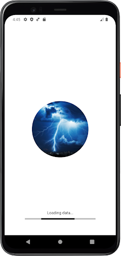 Android application Thunderstorm Sounds screenshort