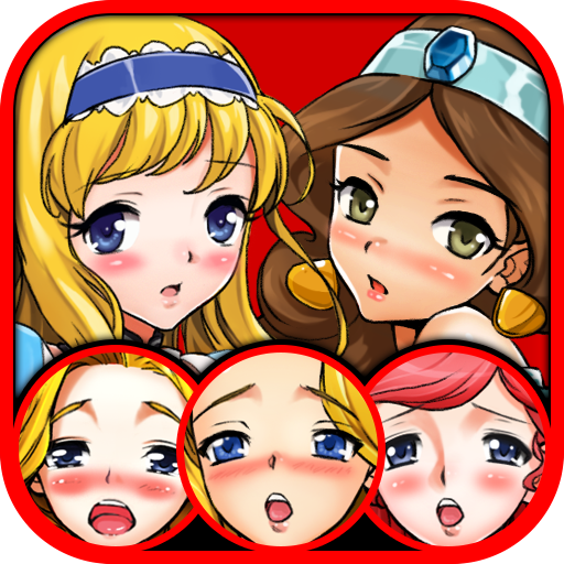 bikini girl puzzle logo