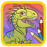 Jurassic Dinos coloring pages icon