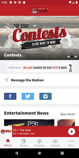 Android application 92.1 The GOAT screenshort