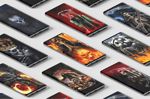 true grim reaper wallpaper 4k