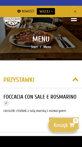 Android application W Muzycznym screenshort