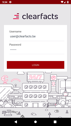Android application sbbSLIM screenshort