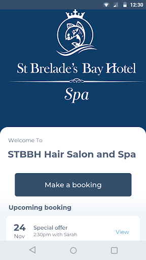 Android application STBBH Hair Salon and Spa screenshort