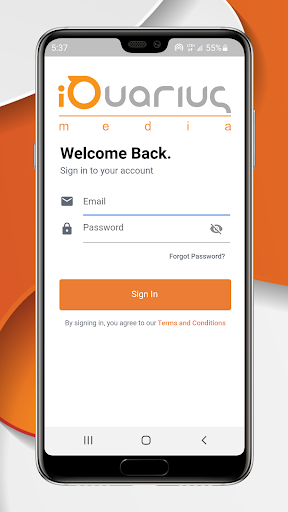 Android application IQcomms screenshort