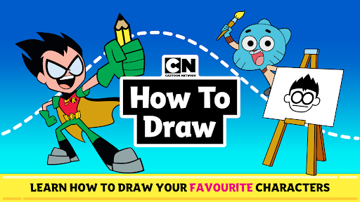 Cartoon Network: How to Draw apklade screenshots 1