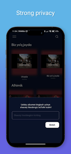 Musify - Music Player Screen 3