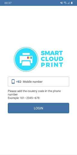 Android application Smart Cloud Print screenshort