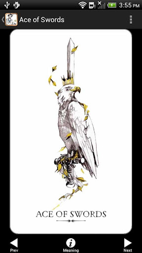 Screenshot of Linestrider Tarot