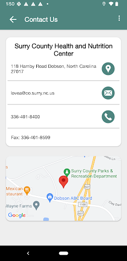 Surry Co Health & Nutrition Screen 2