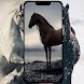 馬の背景画像。 - Androidアプリ