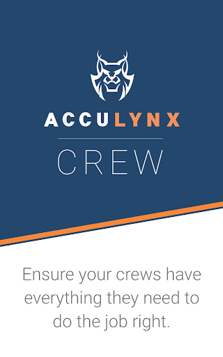 Android application AccuLynx Crew screenshort