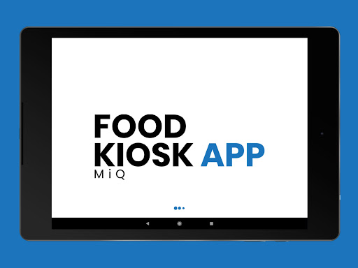 Android application MiQ Foodkiosk screenshort